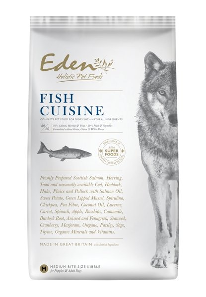 EDEN: 80/20 FISH CUISINE DOG FOOD - ZARDS PET SUPPLIES - Eden Pet Foods - Dry Dog Food