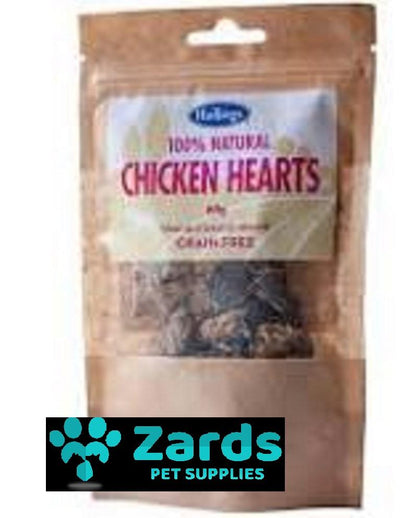 Hollings: 100% Natural Chicken Hearts For Dogs - ZARDS PET SUPPLIES - Hollings - Natural Dog Treats