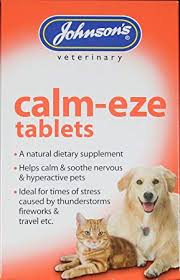 Johnsons Calm-Eze Tablets for Cats & Dogs 30g - 36 Capsules - ZARDS PET SUPPLIES - Johnson's - Dog Health Supplements