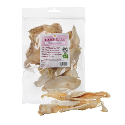 JR LAMB EARS 100g | A Natural Dog Treats - ZARDS PET SUPPLIES - JRPP - Natural Dog Treats