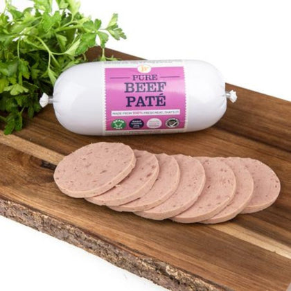 JR Pure BEEF Pate 400g - ZARDS PET SUPPLIES - JRPP - Natural Dog Treats