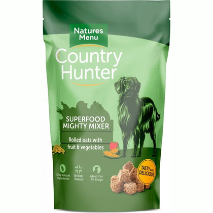 NATURES MENU COUNTRY HUNTER SUPERFOOD MIGHTY MIXER ROLLED OATS WITH FRUITS AND VEGETABLES FOR ADULT DOGS - ZARDS PET SUPPLIES - Natures Menu - RAW Dog Food