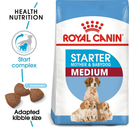 ROYAL CANIN® Medium Starter Mother & Babydog Dry Dog Food - ZARDS PET SUPPLIES - ROYAL CANIN® - Dry Dog Food