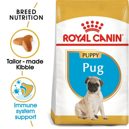 ROYAL CANIN Pug Puppy Dry Dog Food 1.5Kg - ZARDS PET SUPPLIES - ROYAL CANIN® - Dry Dog Food